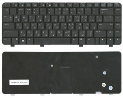 Клавіатура для ноутбука HP (530) Black, RU