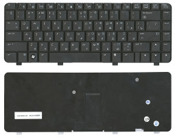 Клавіатура для ноутбука HP (530) Black, RU