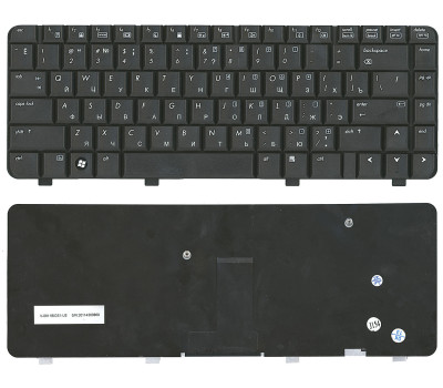 Клавіатура для ноутбука HP (530) Black, RU