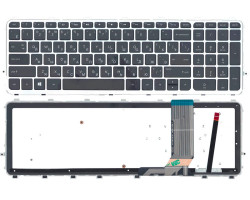 Клавіатура для ноутбука HP Envy (15-j000, Envy 15T-J, Envy 15Z-J, Envy 17-J, Envy 17T-J) з підсвічув
