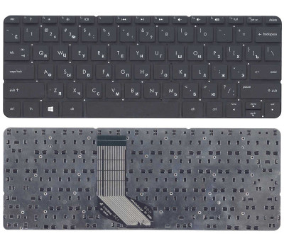 Клавіатура для ноутбука HP Envy (X2) Black, (No Frame) RU
