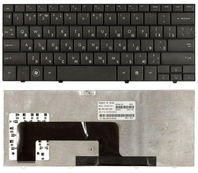 Клавіатура для ноутбука HP Mini (700, 1000, 1100) Black, RU
