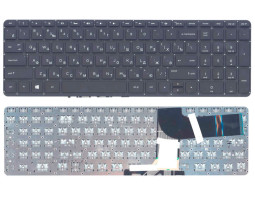 Клавіатура для ноутбука HP Pavilion (15-P), Black, (No Frame), RU