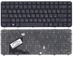 Клавіатура для ноутбука HP Pavilion (Chromebook 14) Black, (Black Frame) RU Клавіатура для ноутбука HP Pavilion (Chromebook 14) Black, (Black Frame) RU