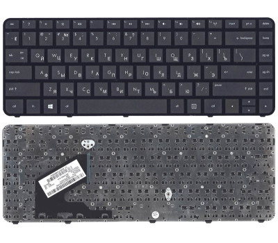 Клавіатура для ноутбука HP Pavilion (Chromebook 14) Black, (Black Frame) RU