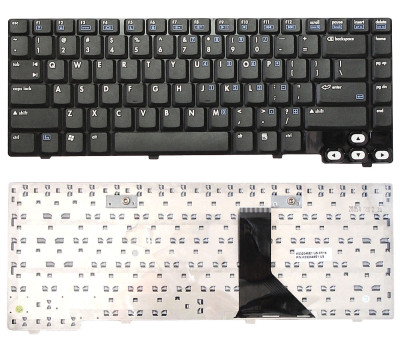 Клавіатура для ноутбука HP Pavilion (DV1000) Black, RU Клавіатура для ноутбука HP Pavilion (DV1000) Black, RU