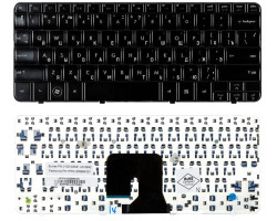 Клавіатура для ноутбука HP Pavilion (DV2-1000) Black, RU/ EN