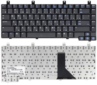 Клавіатура для ноутбука HP Pavilion DV5000, ZE2000, ZE2500, ZV5000, ZX5000, ZD5000 Black, RU Клавіатура для ноутбука HP Pavilion DV5000, ZE2000, ZE2500, ZV5000, ZX5000, ZD5000 Black, RU