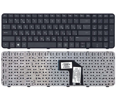 Клавіатура для ноутбука HP Pavilion (G6-2000) Black, (Black Frame) RU