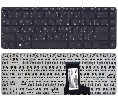 Клавіатура для ноутбука HP ProBook (430 G1) Black, (No Frame) UA Клавіатура для ноутбука HP ProBook (430 G1) Black, (No Frame) UA