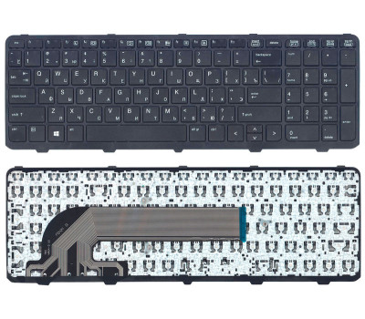 Клавіатура для HP ProBook (450 G0, 450 G1, 450 G2, 455 G1, 455 G2, 470 G0, 470 G1, 470 G2) Black, (B
