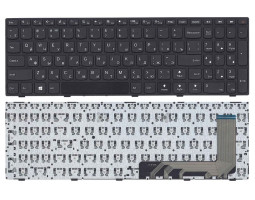 Клавіатура для ноутбука Lenovo IdeaPad (110-15ISK, 110-17ACL) Black (With Frame), RU
