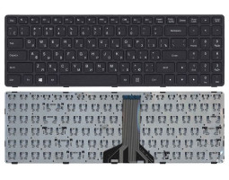 Клавіатура для ноутбука Lenovo IdeaPad (300-15, 100-15IBD) Black, (No Frame), RU