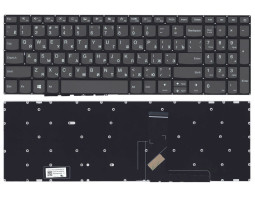 Клавіатура для ноутбука Lenovo IdeaPad (320-15ABR, 520-15IKB) Black (No Frame), RU