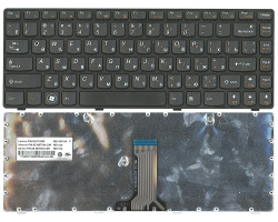 Клавіатура для ноутбука Lenovo IdeaPad (B470, G470, G470AH, G470GH, G475, V470, V470c, Z470, Z475), 