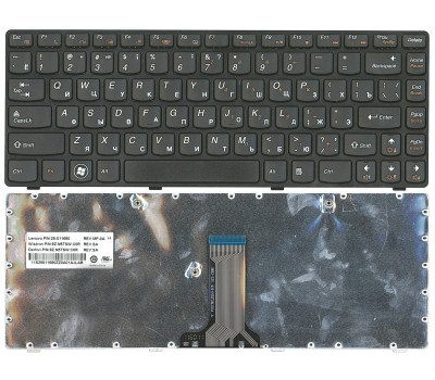Клавіатура для ноутбука Lenovo IdeaPad (B470, G470, G470AH, G470GH, G475, V470, V470c, Z470, Z475), 