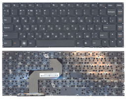 Клавіатура для ноутбука Lenovo IdeaPad (U400) Black, (No Frame), RU Клавіатура для ноутбука Lenovo IdeaPad (U400) Black, (No Frame), RU