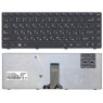 Клавіатура для ноутбука Lenovo IdeaPad (Y480) Black, (Black Frame), RU