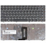 Клавіатура для ноутбука Lenovo IdeaPad (Z450, Z460, Z460A, Z460G) Black, (Gray Frame), RU
