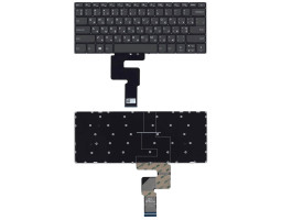 Клавіатура для ноутбука Lenovo IdeaPad 320S-14IKBR Black, (No Frame), RU