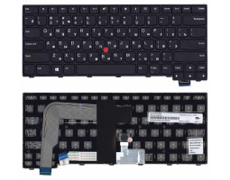 Клавіатура для ноутбука Lenovo Thinkpad (T460S, T470S) Black, (Black Frame), RU Клавіатура для ноутбука Lenovo Thinkpad (T460S, T470S) Black, (Black Frame), RU