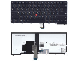 Клавіатура для ноутбука Lenovo ThinkPad Edge (T440, T440P, T440S), з вказівником (Point Stick) Black Клавіатура для ноутбука Lenovo ThinkPad Edge (T440, T440P, T440S), з вказівником (Point Stick) Black