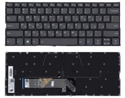 Клавіатура для ноутбука Lenovo Yoga (530-14IKB) Black з підсвічуванням (Light) (No Frame) RU Клавіатура для ноутбука Lenovo Yoga (530-14IKB) Black з підсвічуванням (Light) (No Frame) RU