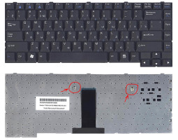 Клавіатура для ноутбука LG (LE50) Black, RU