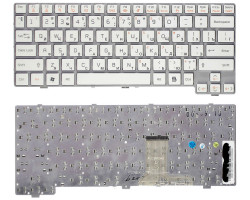 Клавіатура для ноутбука LG (X170) White, (White Frame) RU