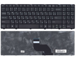 Клавіатура для ноутбука MSI (CR640, CX640) Black, (Black Frame), RU Клавіатура для ноутбука MSI (CR640, CX640) Black, (Black Frame), RU