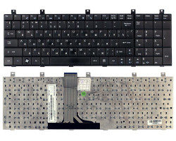 Клавіатура для ноутбука MSI (VR705, GE600, GE603, GT627, GT628, GT640, GT725, GT727, GT729) Black, R