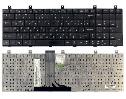 Клавіатура для ноутбука MSI (VR705, GE600, GE603, GT627, GT628, GT640, GT725, GT727, GT729) Black, R