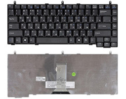 Клавіатура для ноутбука MSI Megabook (VR330X, VR330XB, VR330) Black, RU Клавіатура для ноутбука MSI Megabook (VR330X, VR330XB, VR330) Black, RU
