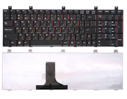 Клавіатура для ноутбука Roverbook Explorer (W700) Black, RU