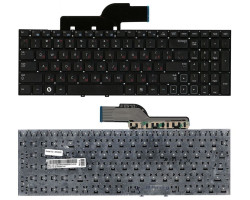 Клавіатура для ноутбука Samsung (300E5A, 300V5A, 305V5A, 305E5) Black, (No Frame), RU