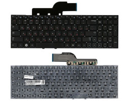 Клавіатура для ноутбука Samsung (300E5A, 300V5A, 305V5A, 305E5) Black, (No Frame), RU