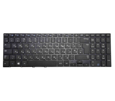 Клавіатура для ноутбука Samsung (370R4E, 370R5E, 370R4E-S01) Black, (No Frame), RU