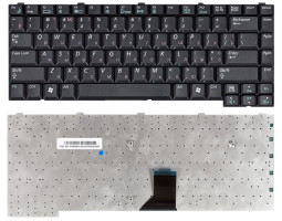 Клавіатура для ноутбука Samsung (M40, M45) Black, RU Клавіатура для ноутбука Samsung (M40, M45) Black, RU