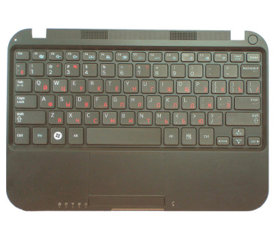 Клавіатура для ноутбука Samsung (NS310) Black, (Black TopCase), RU Клавіатура для ноутбука Samsung (NS310) Black, (Black TopCase), RU