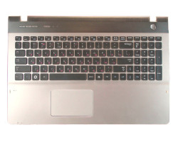 Клавіатура для ноутбука Samsung (QX530) Black, (Silver TopCase), RU
