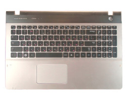 Клавіатура для ноутбука Samsung (QX530) Black, (Silver TopCase), RU