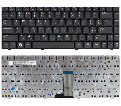 Клавіатура для ноутбука Samsung (R517) Black, RU Клавіатура для ноутбука Samsung (R517) Black, RU