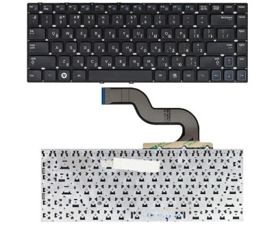 Клавіатура для ноутбука Samsung (RC410) Black, (No Frame), RU/ EN