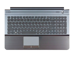 Клавіатура для ноутбука Samsung (RC510) Black, (Gray TopCase), RU