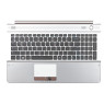 Клавіатура для ноутбука Samsung (RC520) Black, (Silver TopCase), RU
