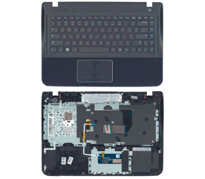 Клавіатура для ноутбука Samsung (SF411) Black, (Black TopCase), RU Клавіатура для ноутбука Samsung (SF411) Black, (Black TopCase), RU