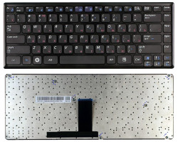Клавіатура для ноутбука Samsung (X460) Black, (Black Frame), RU
