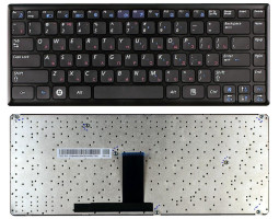 Клавіатура для ноутбука Samsung (X460) Black, (Black Frame), RU