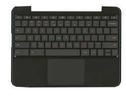 Клавіатура для ноутбука Samsung Chromebook (XE500) Black, (Black TopCase), RU