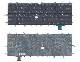 Клавіатура для ноутбука Sony Vaio (SVD11) Black, (No Frame), RU